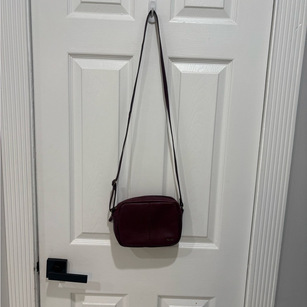 The Sak De Young Bag Burgundy Crossbody Bag